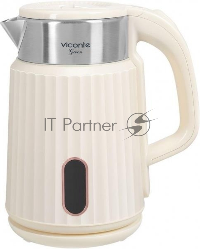 Электрочайник Viconte VC-3335 2.3л, бежевый
