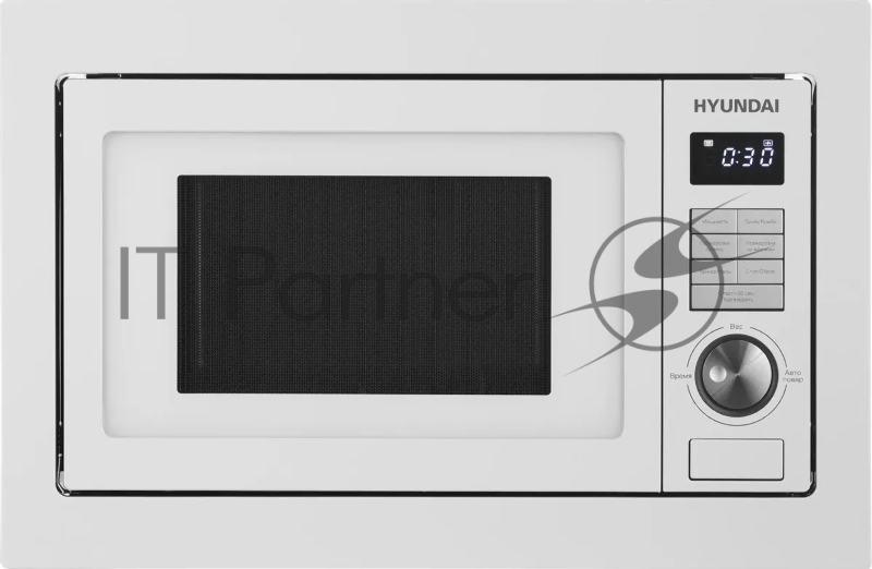 Встраиваемая микроволновая печь Hyundai HBW 2544 WG 25л. 900Вт белый