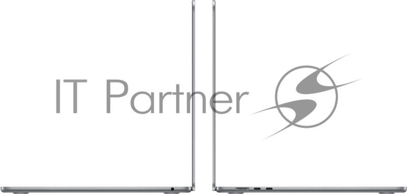 Ноутбук Apple MacBook Air A3114 M3 8 core 16Gb SSD256Gb/10 core GPU 15.3 Liquid Retina (2880x1864) Mac OS grey space WiFi BT Cam (MC9D4LL/A)