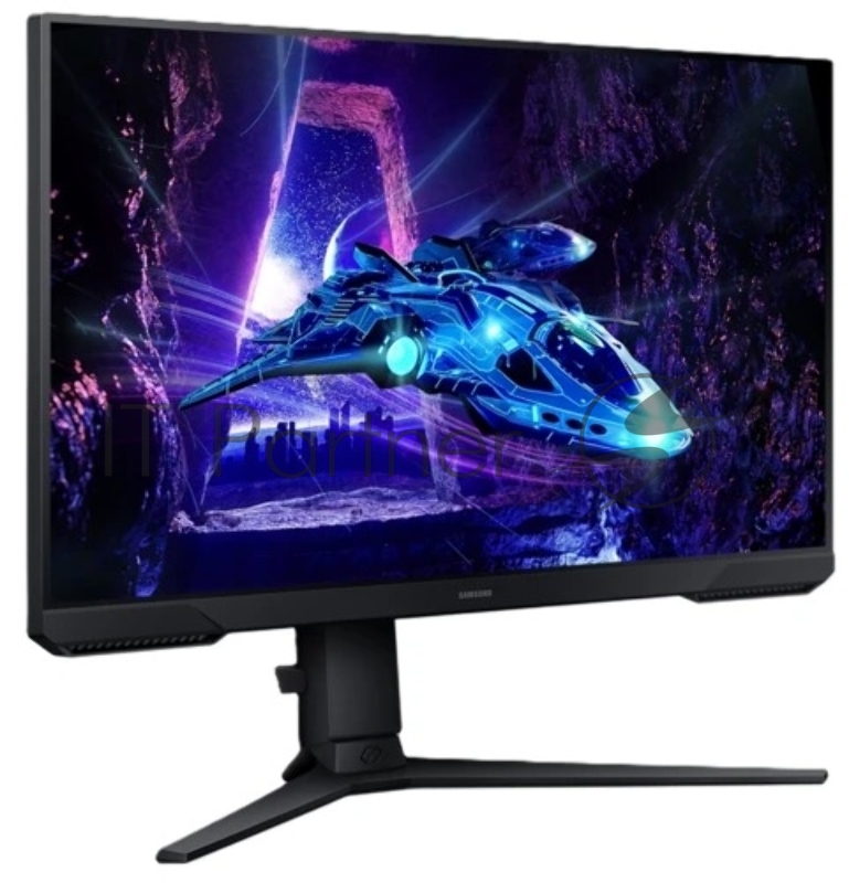 Монитор Samsung 24 S24DG300EI, 1920x1080, VA, 180Hz, HDMI+DP, pivot, black