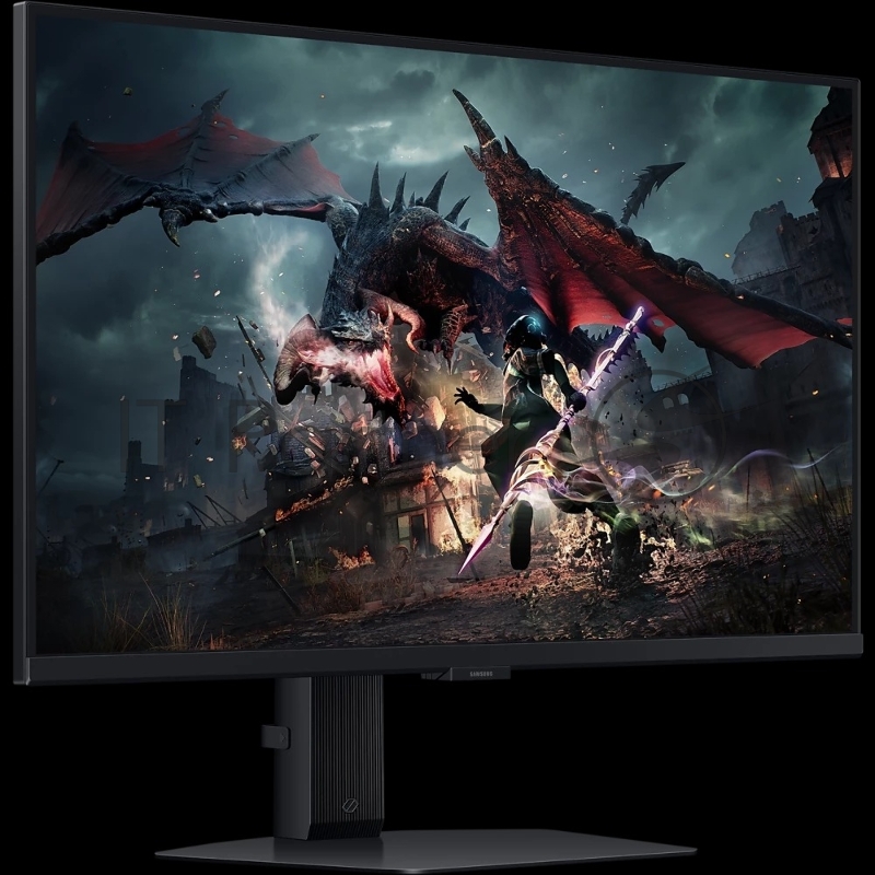 Монитор Samsung 27 S27DG502EI, 2560x1440, IPS, 180Hz, HDMI+DP, pvot, black