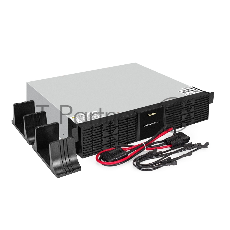 Батарейный блок ExeGate PowerExpert BX-2U.72V.6S7Ah для ULS-2000/ULS-3000 <встроенные батареи 12V 7.2Ah - 6шт, Rackmount 2U/Tower, металлический корпус, Black>
