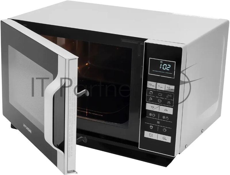 Микроволновая Печь Hyundai HYM-D3044 23л. 700Вт черный/серебристый