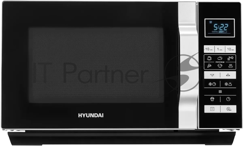 Микроволновая Печь Hyundai HYM-D3044 23л. 700Вт черный/серебристый