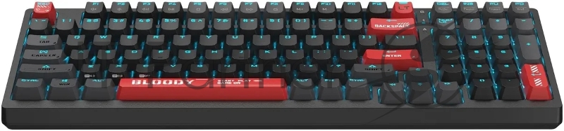 Клавиатура A4Tech Bloody AT98 механическая черный/красный USB for gamer LED (AT98)