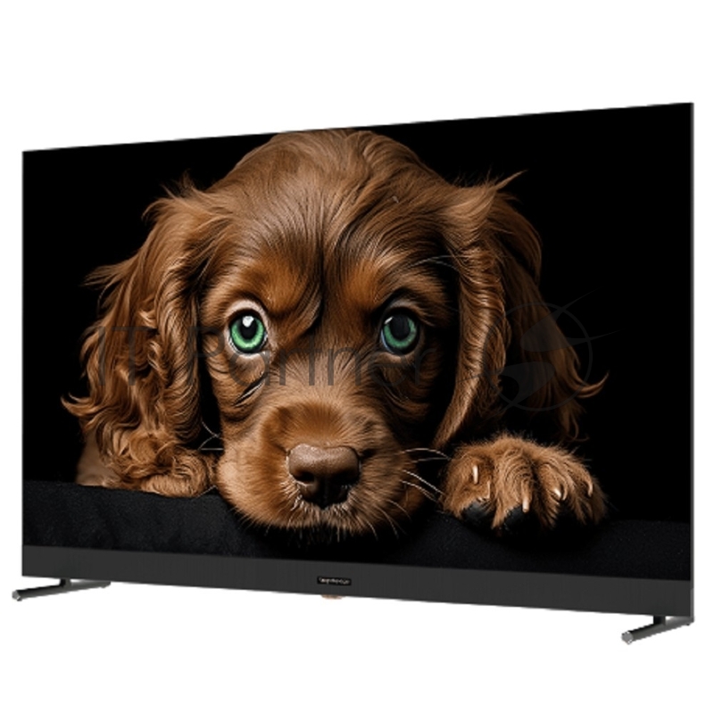 Телевизор Topdevice 55/UHD/VA-QLED/Smart GTV/2-16Гб/БT/Саундбар/черный