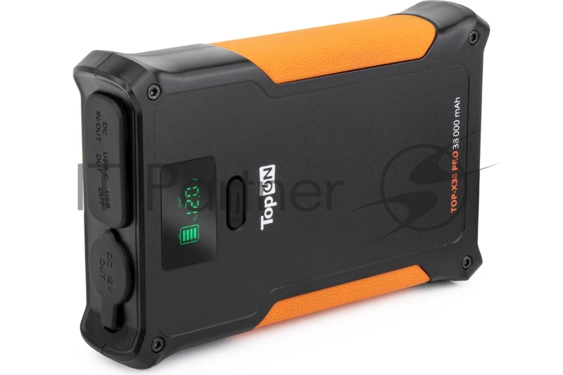 Мобильный аккумулятор TopON TOP-X38PRO 38000mAh QC3.0/PD3.0 160W 3A черный/оранжевый (103362)