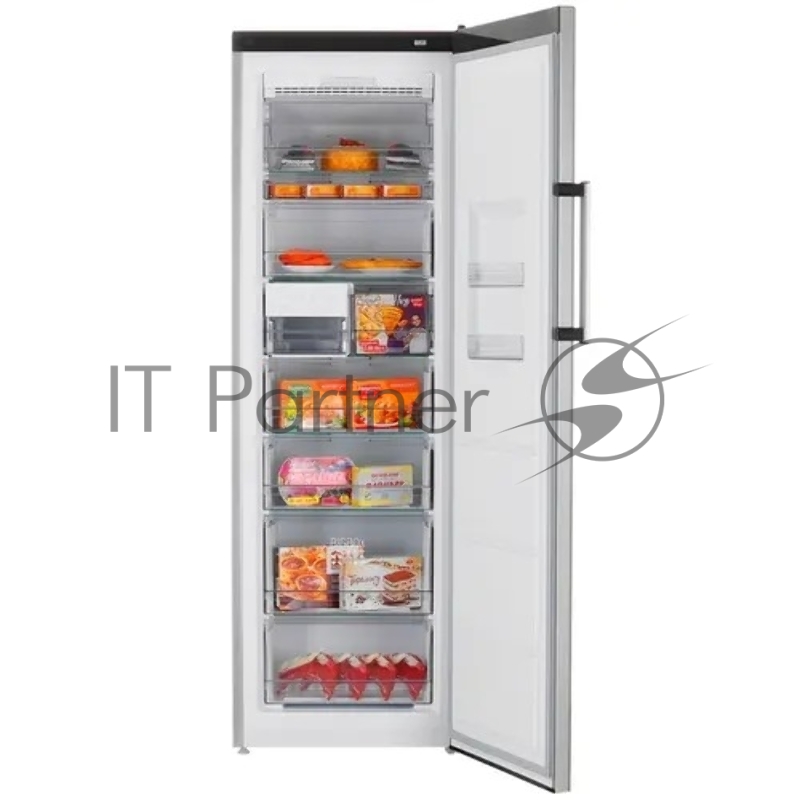 Морозильный шкаф ATLANT M 7606-140 ND, NO FROST, серебристый