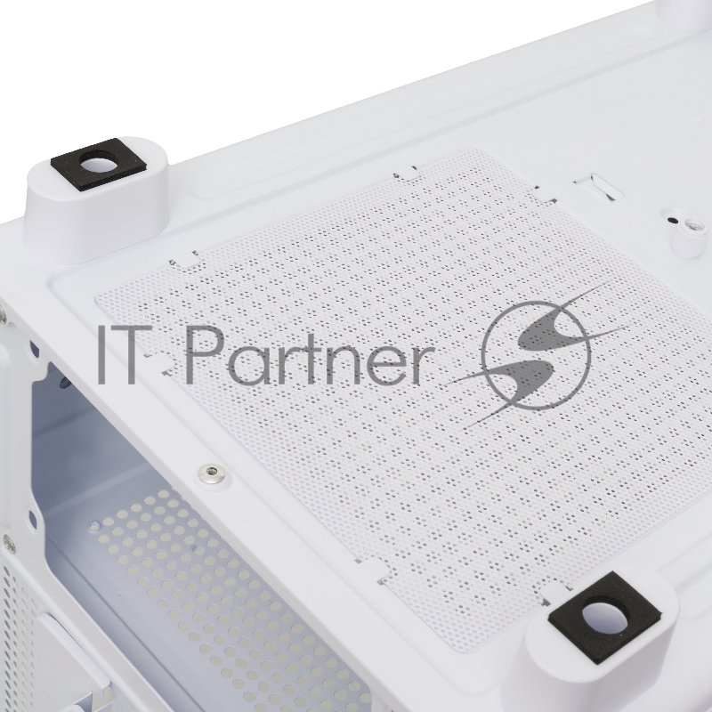 Корпус без блока питания HSPD M310, Mesh Mini-tower, белый, TG, 0.4 SPCC, 3x120mm ARGB mATX, mITX 180/280/160mm 1x2.5, 1x3.5, 4xPCI 2xUSB-A 3.0 452x277x418mm