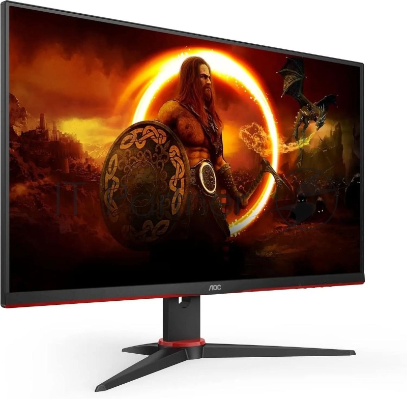 Монитор AOC Gaming 24G2ZE черный/красный IPS LED 0.5ms 16:9 HDMI матовая 350cd 178гр/178гр 23.8 1920x1080 240Hz FreeSync Premium DP FHD 4.42кг
