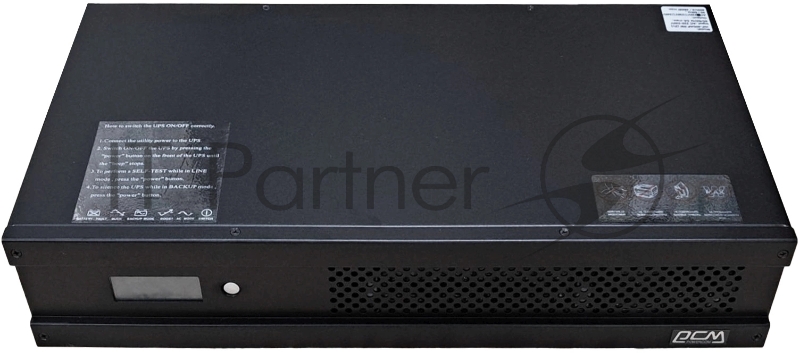 Источник бесперебойного питания Powercom Infinity INF-1100AP RM (3U) 770Вт 1100ВА черный