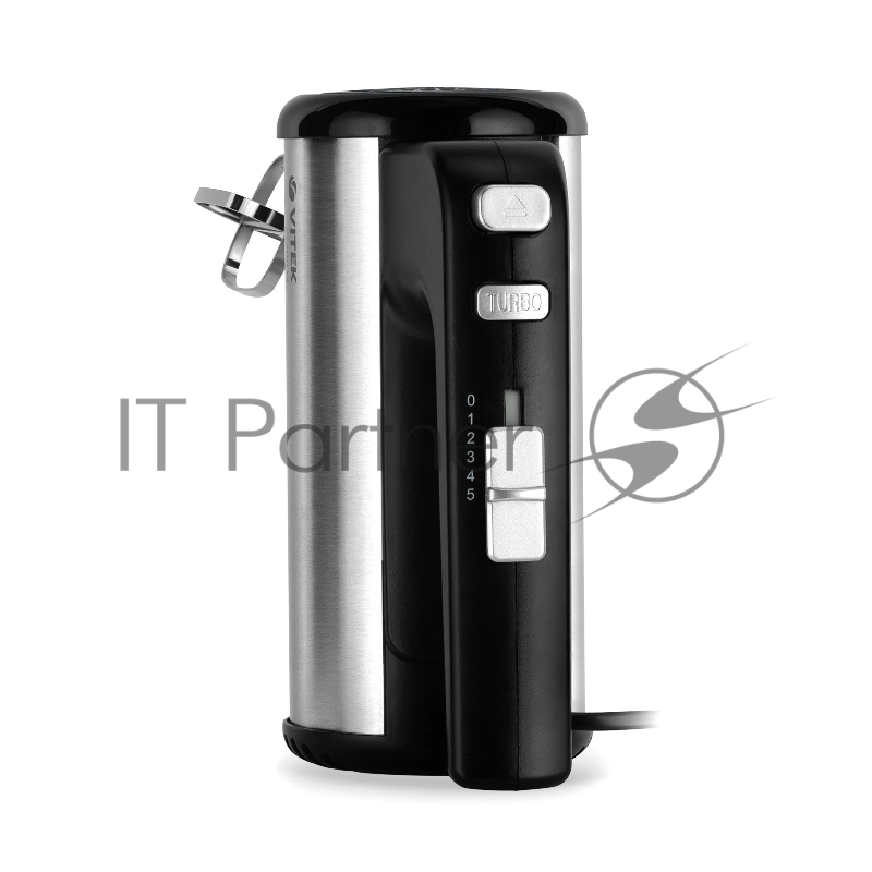 Миксер Vitek Illusion VT-1484, 700Вт, черный/серебристый