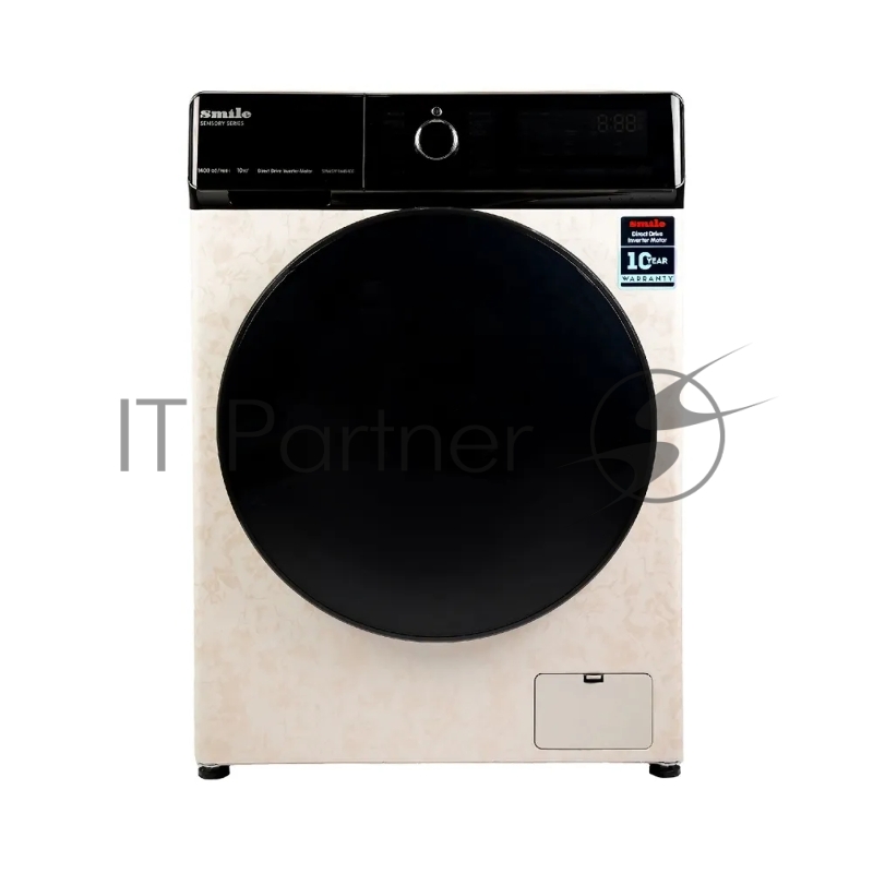 Стиральная машина SMILE SWMSW10MB1400 бежевый мрамор/черный