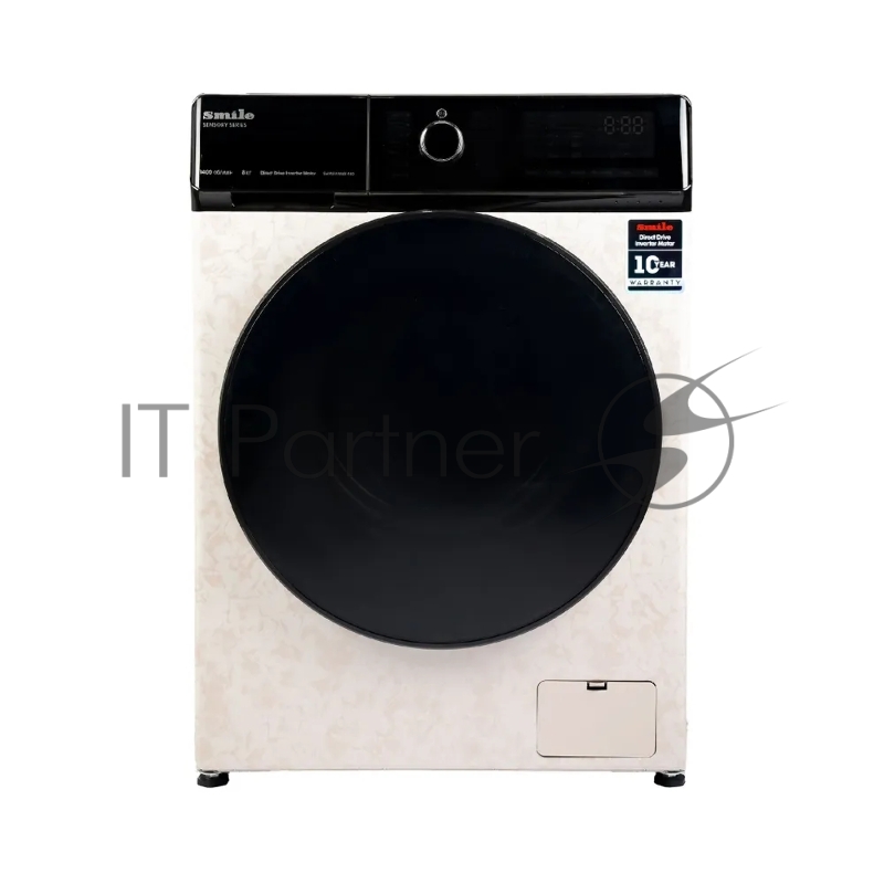 Стиральная машина SMILE SWMSW8MB1400 бежевый мрамор/черный