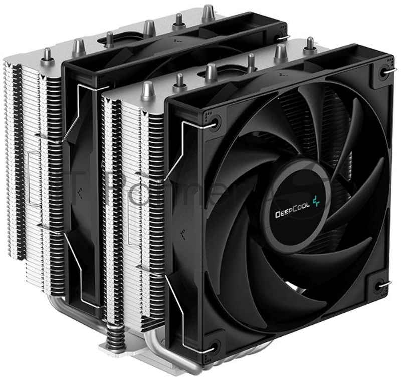 Кулер Deepcool AG620 Soc-AM5/AM4/1151/1200/2066/1700 4-pin 15-29dB Al+Cu 260W 1300gr Ret