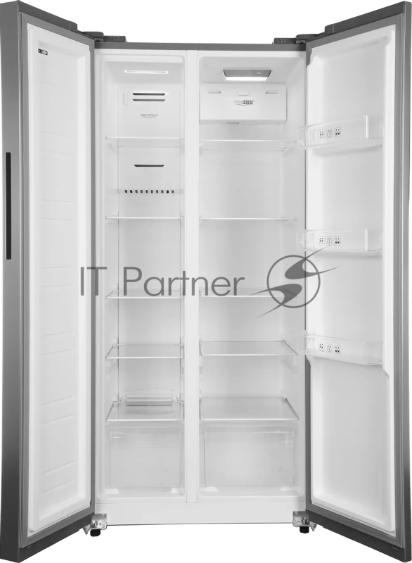 Холодильник Hyundai CS40082F 2-хкамерн. нержавеющая сталь