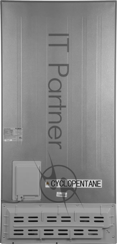 Холодильник Hyundai CS40082F 2-хкамерн. нержавеющая сталь