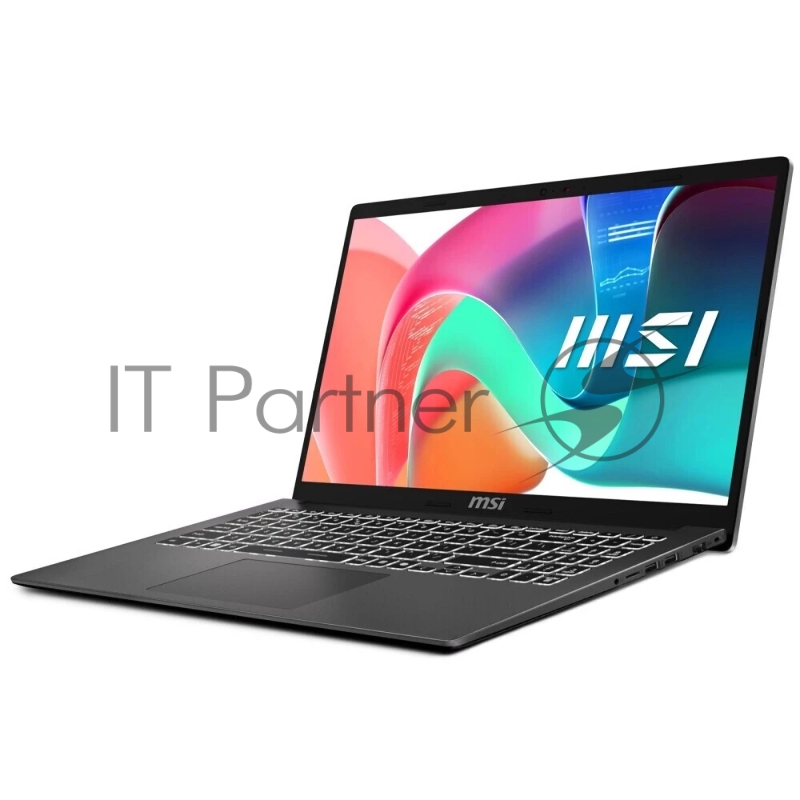 Ноутбук MSI Modern 14 F13MG-207RU серый 9S7-14S121-207 Core i7 1355U 16Gb SSD512Gb Intel Iris Xe graphics 14 IPS FHD (1920x1080) Windows 11 Home WiFi BT Cam