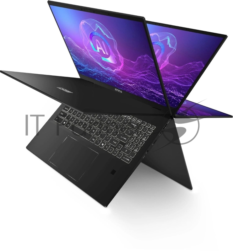 Ноутбук MSI Summit A16 AI+ A3HMTG-084RU черный 9S7-159K21-084 Ryzen AI 9 365 32Gb SSD2Tb AMD Radeon 880M 16 IPS Touch QHD+ (2560x1600) Windows 11 Home WiFi BT Cam