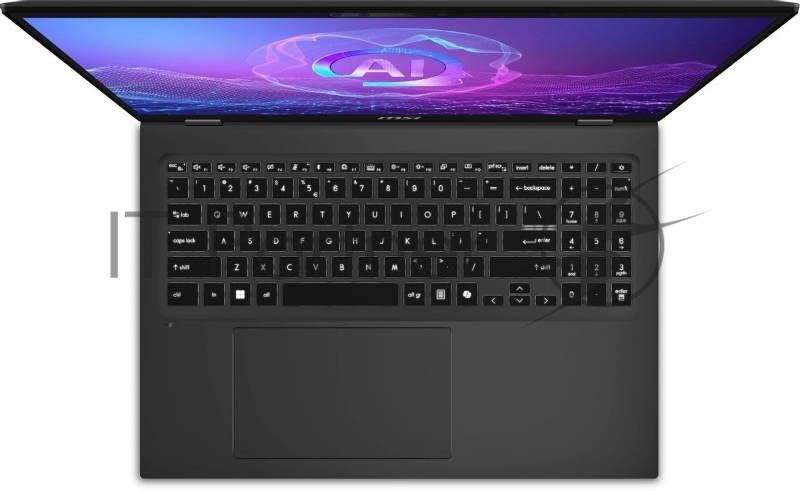 Ноутбук MSI Prestige 16 AI+ Evo B2VMG-032RU серый 9S7-15A341-032 Core Ultra 9 288V 32Gb SSD1Tb Intel Arc 140V 16 OLED UHD+ (3840x2400) Windows 11 Home WiFi BT Cam