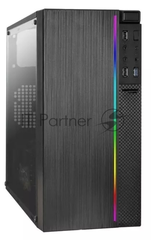 ПК IRU Game 510H6SEA MT Ryzen 5 5600 (3.5) 32Gb SSD512Gb RTX4060 8Gb Free DOS GbitEth 500W черный (2073977)