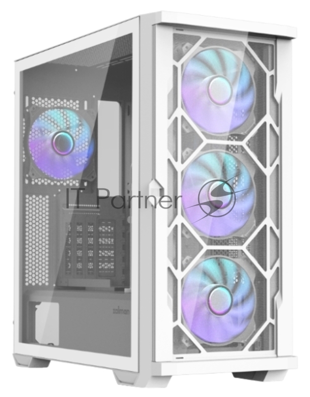 Компьютерный корпус MidiTower Zalman Z10 DUO White (без блока питания) (Zalman Z10 DUO White)