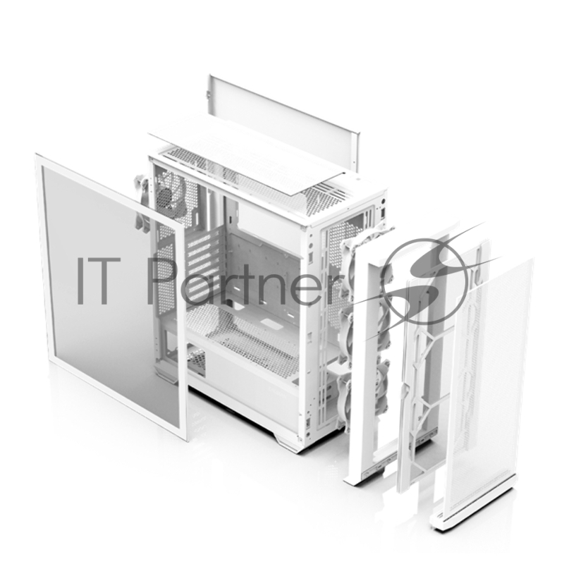 Компьютерный корпус MidiTower Zalman Z10 DUO White (без блока питания) (Zalman Z10 DUO White)