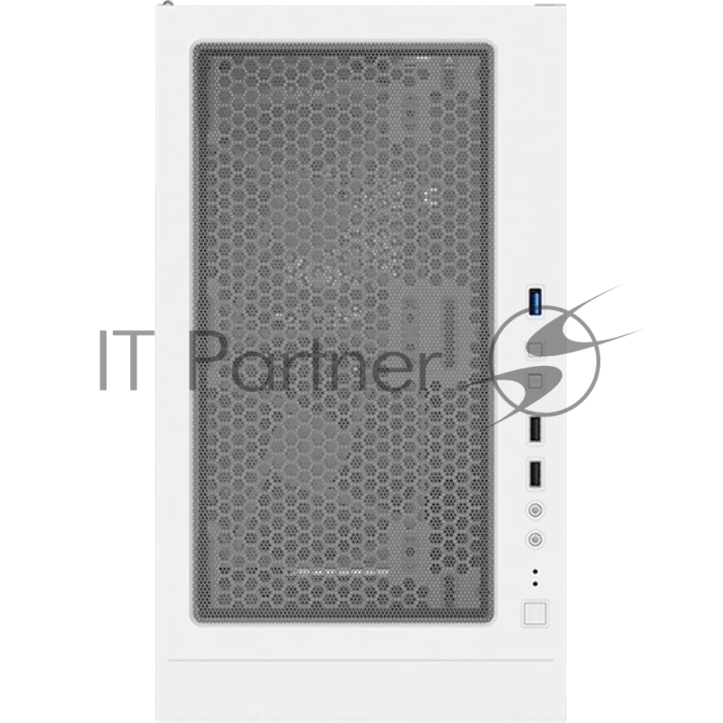 Корпус Montech X3 Glass белый без БП ATX 3x140mm 2xUSB2.0 1xUSB3.0 audio bott PSU