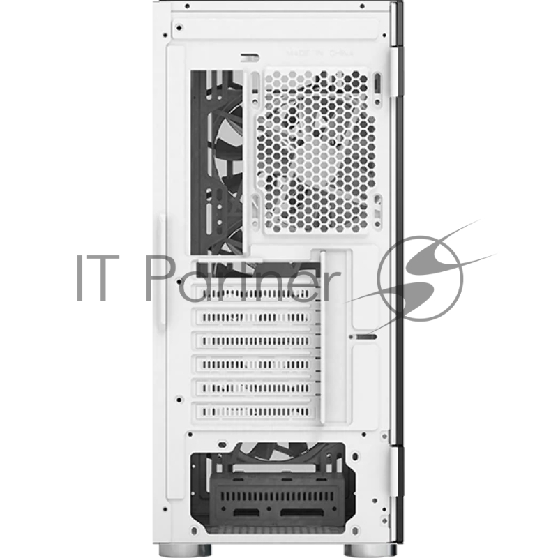 Корпус Montech X3 Glass белый без БП ATX 3x140mm 2xUSB2.0 1xUSB3.0 audio bott PSU