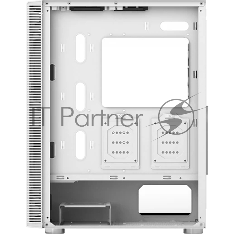 Корпус Montech X3 Glass белый без БП ATX 3x140mm 2xUSB2.0 1xUSB3.0 audio bott PSU