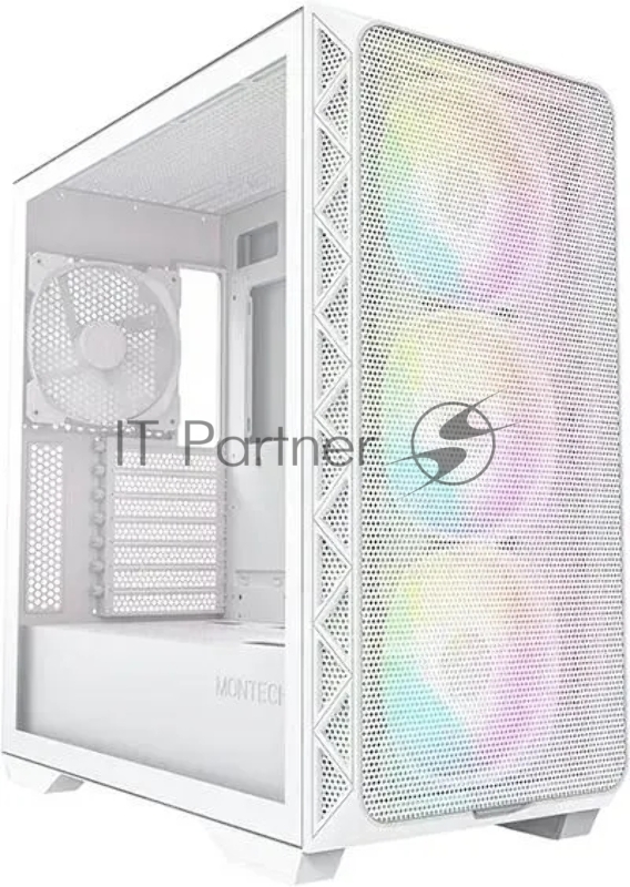 Корпус Montech AIR 903 MAX белый без БП ATX 3x140mm 2xUSB3.0 1xUSB3.1 audio bott PSU