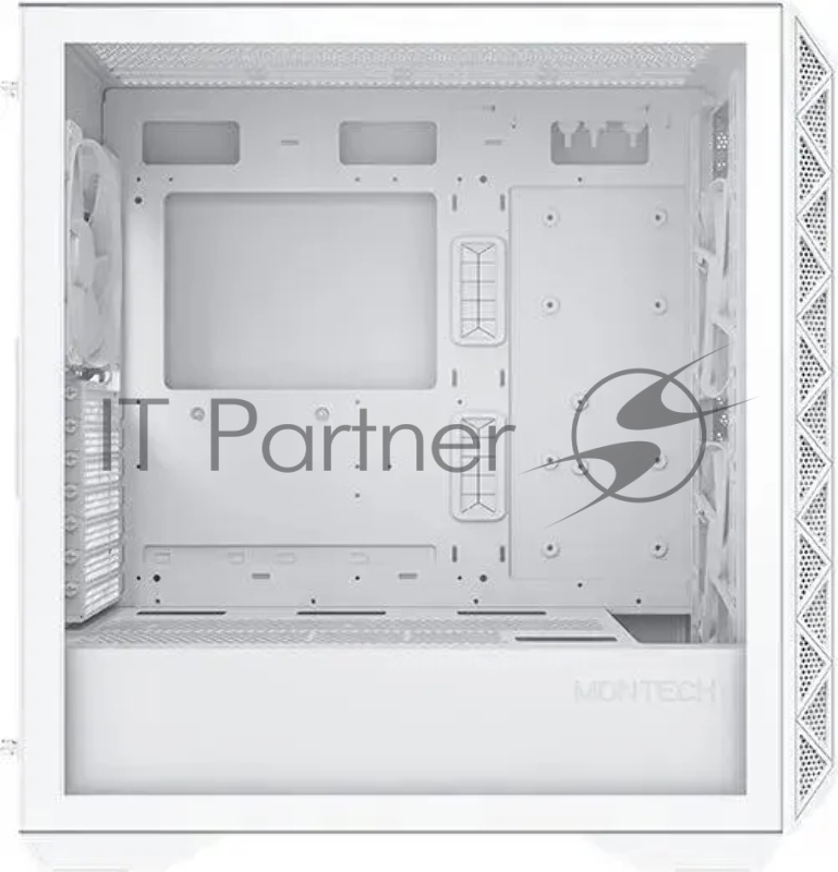 Корпус Montech AIR 903 BASE белый без БП ATX 3x120mm 2xUSB3.0 1xUSB3.1 audio bott PSU