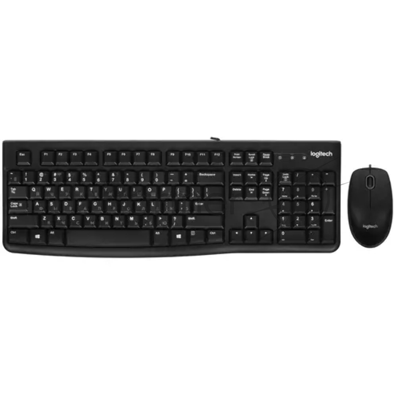 Клавиатура + мышь Logitech Desktop MK120 (русская раскладка)
