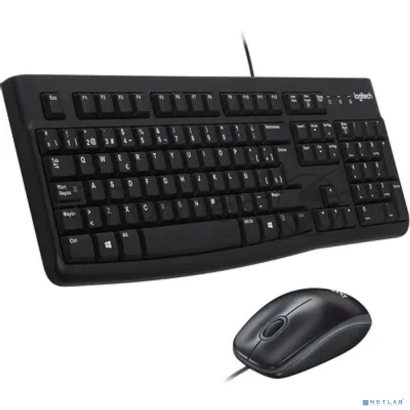 Клавиатура + мышь Logitech Desktop MK120 (русская раскладка)