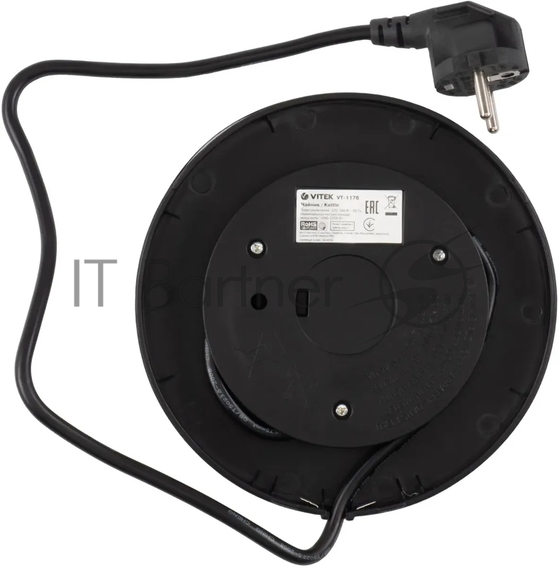 Чайник Vitek VT-1176 черный 2200W 1.7л