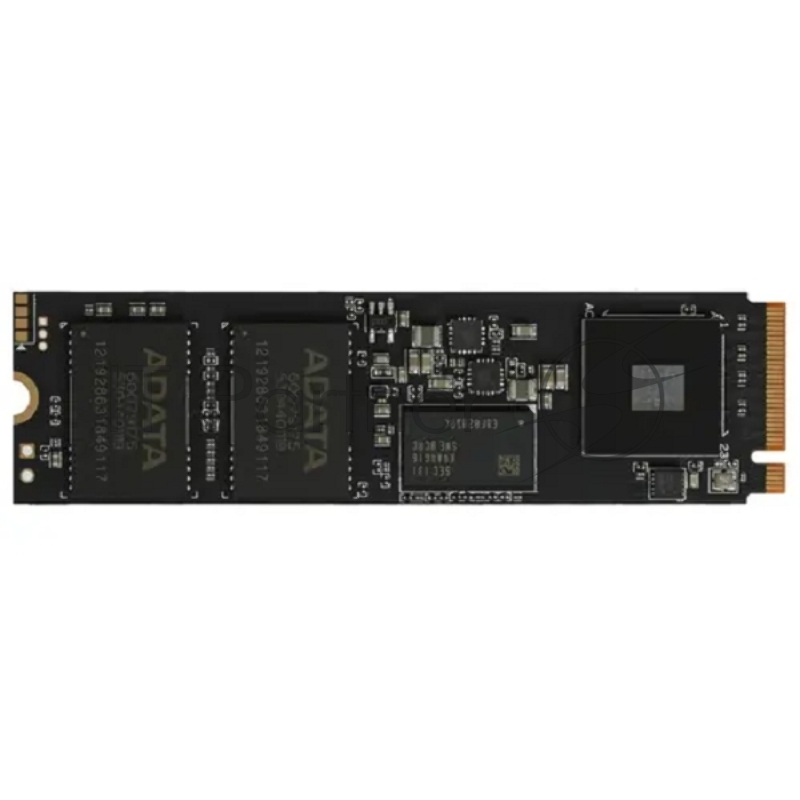 Твердотельный накопитель ADATA SSD GAMMIX S70 BLADE, 512GB, M.2(22x80mm), NVMe, PCIe 4.0 x4, 3D TLC, R/W 7400/6800MB/s, IOPs 425 000/510 000, DRAM buffer 512MB, TBW 370, DWPD 0.4, with Heat Spreader (5 лет)