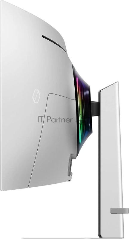 Монитор Samsung Odyssey OLED G9 серебристый S49CG930SI, 49 5120x1440, OLED, 240Hz, HDMI+DP+MM, curved