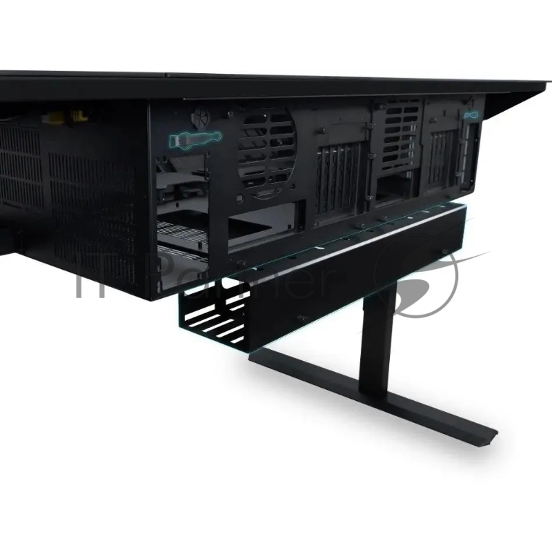 Корпус Lian-Li DK07X черный без БП E-ATX 10x120mm 3x140mm 2xUSB3.0 audio bott PSU