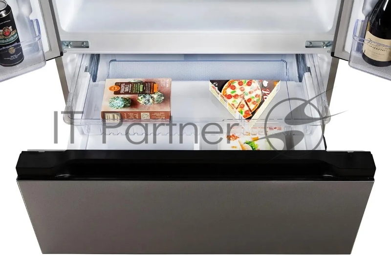 Холодильник Lex LFD575BxID 3-хкамерн. черная сталь инвертер