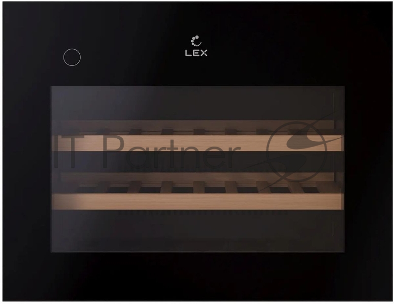 Винный шкаф Lex LWD6028BL PP 1-нокамерн. черный стекло (CHAT500005)