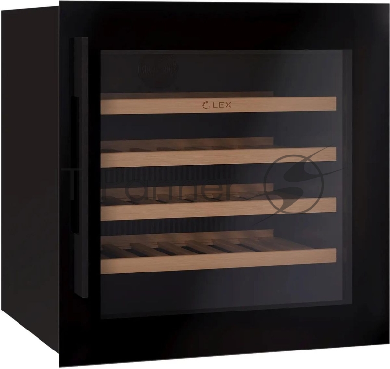 Винный шкаф Lex LWD6036BL 1-нокамерн. черный стекло (CHAT500006)