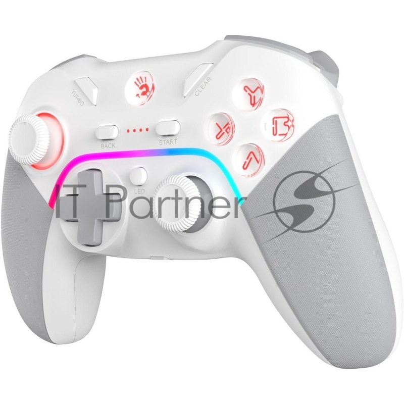 Геймпад A4Tech Bloody GPW70 Sports белый USB Беспроводной виброотдача обратная связь (GPW70 SPORTS WHITE)