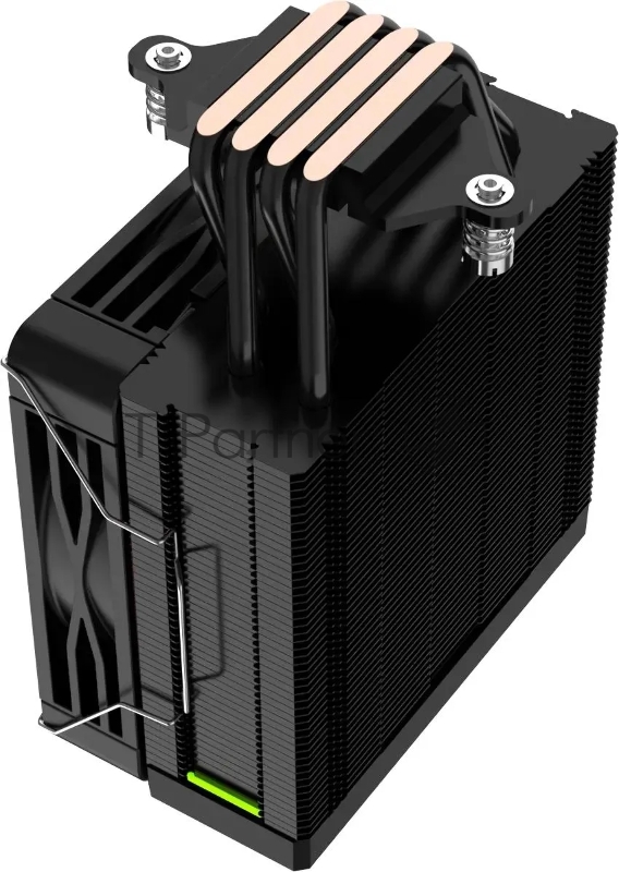 Устройство охлаждения (кулер) Bloody BD-AC205-ARGB1 ARGB Soc-AM5/AM4/1151/1200/2066/1700 черный 4-pin 14-26dB Al+Cu LCD 205W 513gr Ret (BD-AC205-ARGB1-BK)