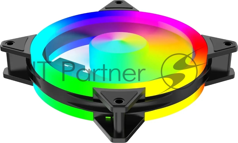 Вентилятор для корпуса Bloody BD-CF120ARGB4 ARGB 120х120x25 черный 4-pin 27дБ (BD-CF120ARGB4-BK) Ret