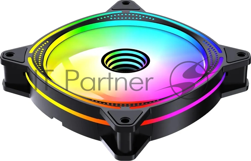 Вентилятор для корпуса Bloody BD-CF120ARGB6 ARGB 120х120x25 черный 4-pin 26дБ (BD-CF120ARGB6-BK) Ret