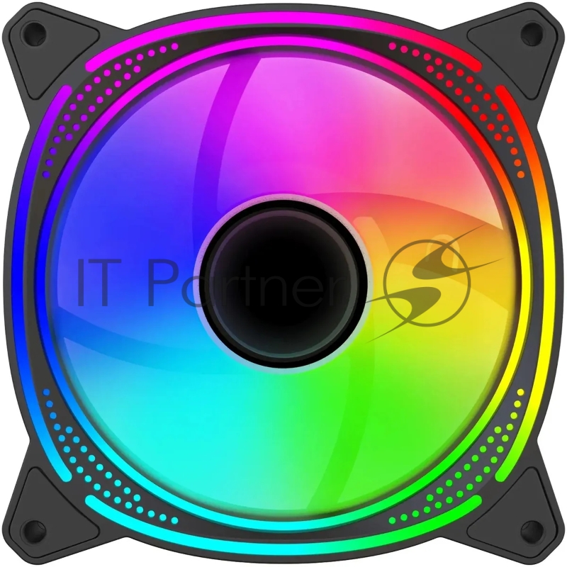 Вентилятор для корпуса Bloody BD-CF120ARGB6 ARGB 120х120x25 черный 4-pin 26дБ (BD-CF120ARGB6-BK) Ret