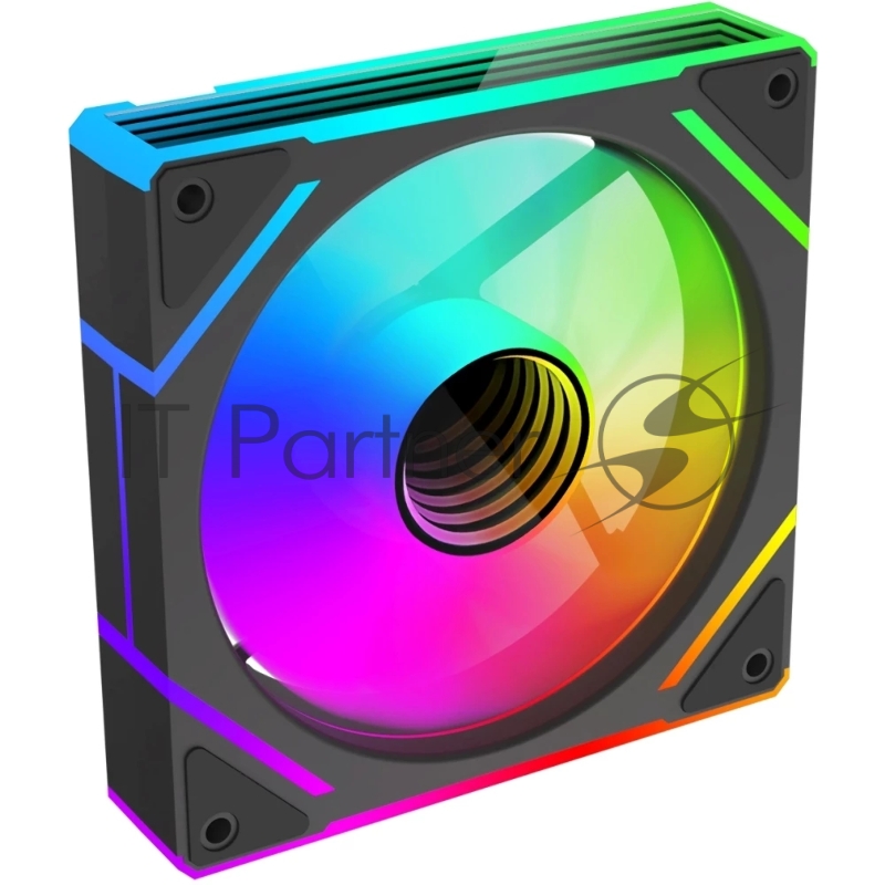 Вентилятор для корпуса Bloody BD-CF120ARGB2 ARGB 120х120x25 черный 4-pin 26дБ (BD-CF120ARGB2-BK) Ret