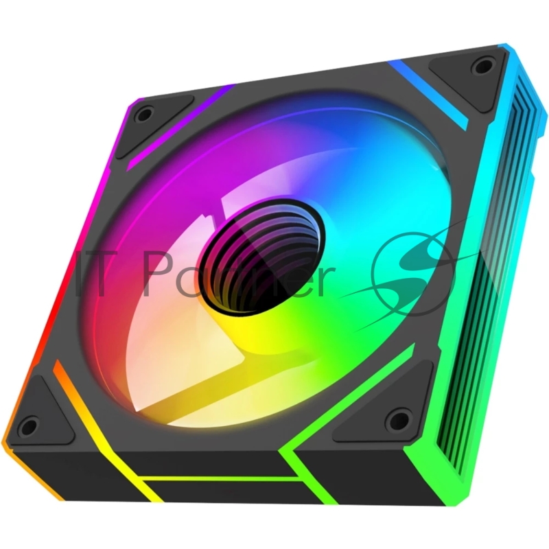 Вентилятор для корпуса Bloody BD-CF120ARGB2 ARGB 120х120x25 черный 4-pin 26дБ (BD-CF120ARGB2-BK) Ret