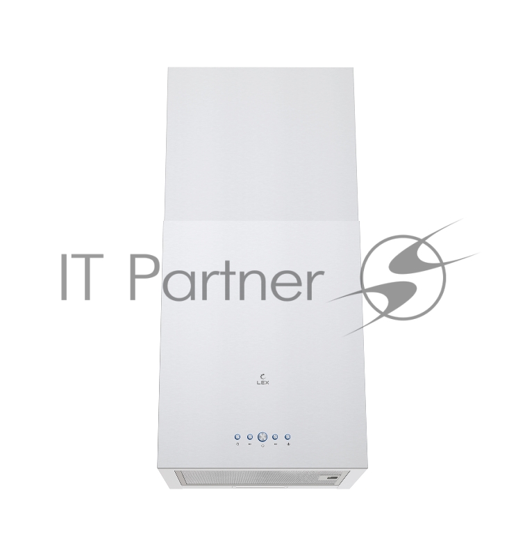 Вытяжка каминная Lex Mono 400 белый управление: кнопочное (1 мотор)