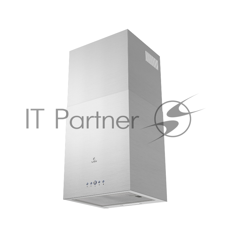 Вытяжка каминная Lex Mono 400 нержавеющая сталь управление: кнопочное (1 мотор)